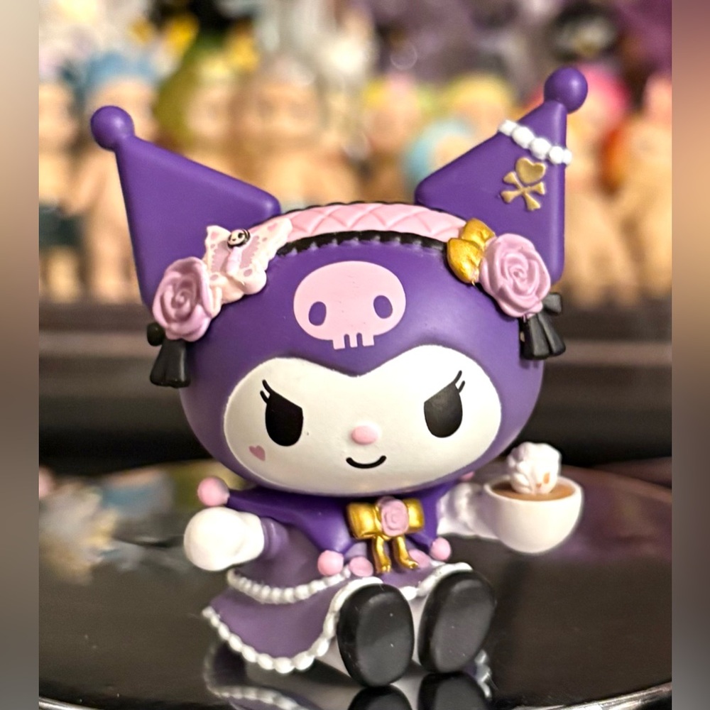 Tokidoki Kuromi Garden Party Kuromi My Melody Series Collctible Art Figure